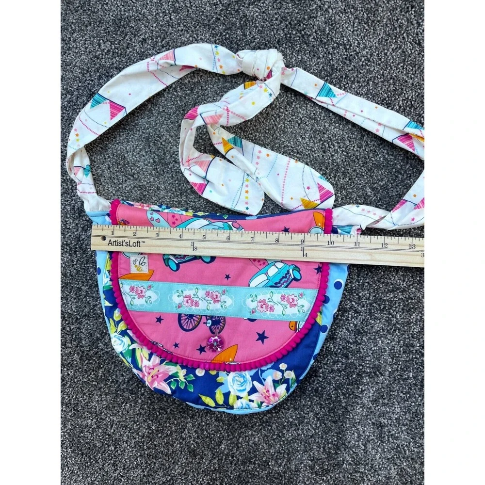 Girls Wildflowers Clothing Best Day Ever Pink Cars Catchall bag 11